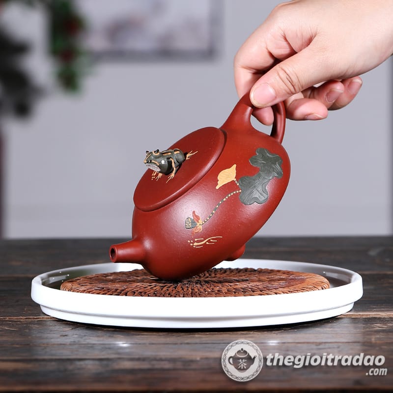 Bộ Ấm Tử Sa Thạch Biều Hà Đường Nguyệt Sắc Đại Hồng Bào 260ml 13 bo am tra tu sa thach bieu ha duong nguyet sac dai hong bao 260ml-1538360412-19