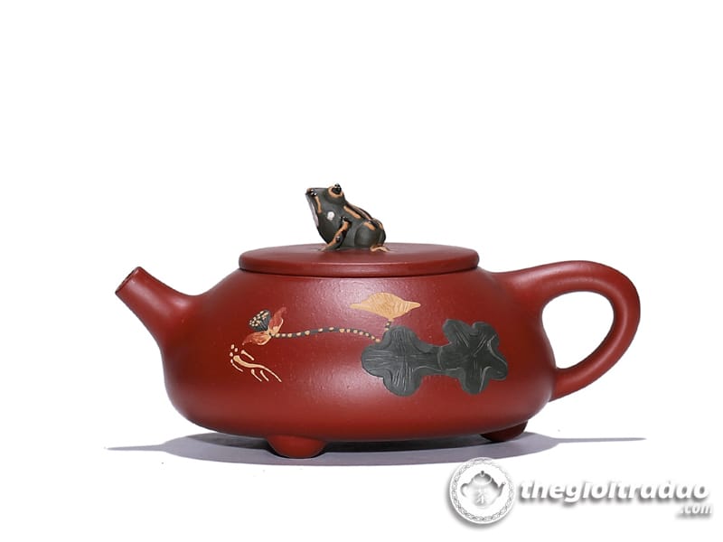 Bộ Ấm Tử Sa Thạch Biều Hà Đường Nguyệt Sắc Đại Hồng Bào 260ml 25 bo am tra tu sa thach bieu ha duong nguyet sac dai hong bao 260ml-1538360412-22