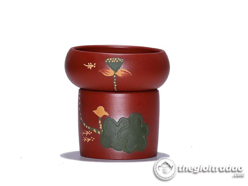 Bộ Ấm Tử Sa Thạch Biều Hà Đường Nguyệt Sắc Đại Hồng Bào 260ml 27 bo am tra tu sa thach bieu ha duong nguyet sac dai hong bao 260ml-1538360412-25