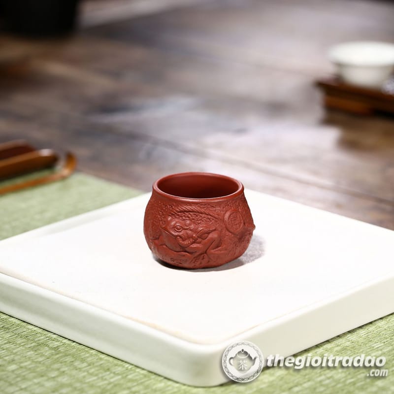 Chén Tử Sa Kim Thiềm Tảo Hồng Nê 80ml 10 chen tu sa kim thiem tao hong ne 80ml--8