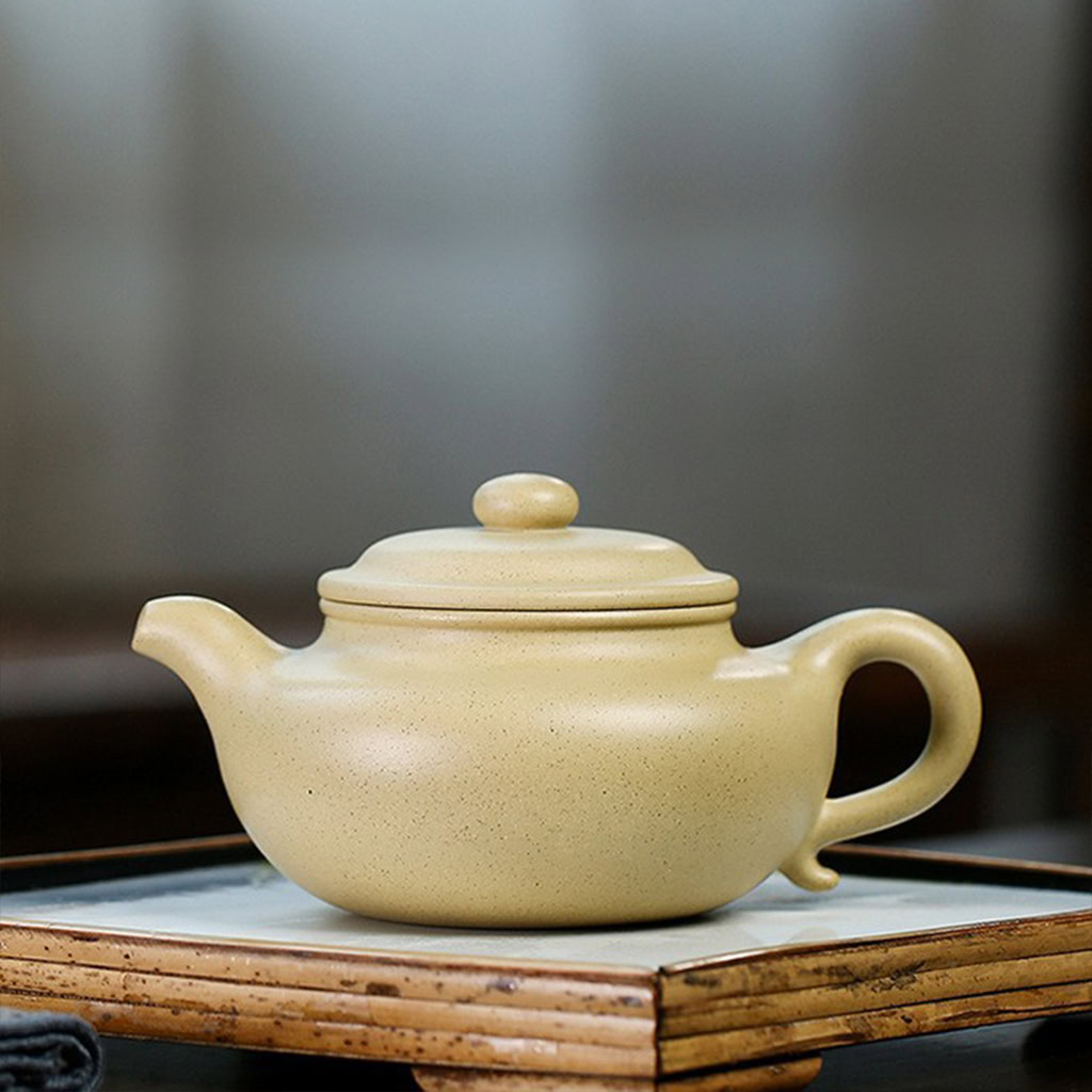 Ấm Tử Sa Phỏng Cổ Bổn Sơn Lục Nê 300ml 1 Ấm Tử Sa Phỏng Cổ Bổn Sơn Lục Nê 300ml