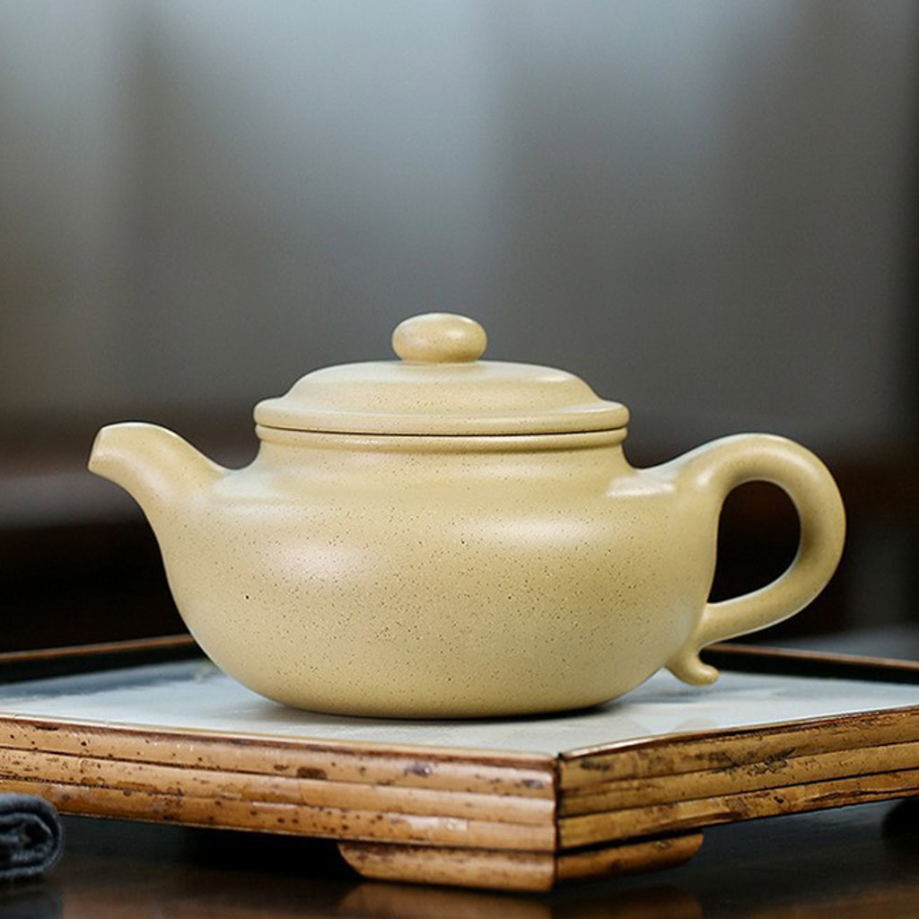Ấm Tử Sa Phỏng Cổ Bổn Sơn Lục Nê 300ml 2 Ấm Tử Sa Phỏng Cổ Bổn Sơn Lục Nê 300ml - Ảnh 2