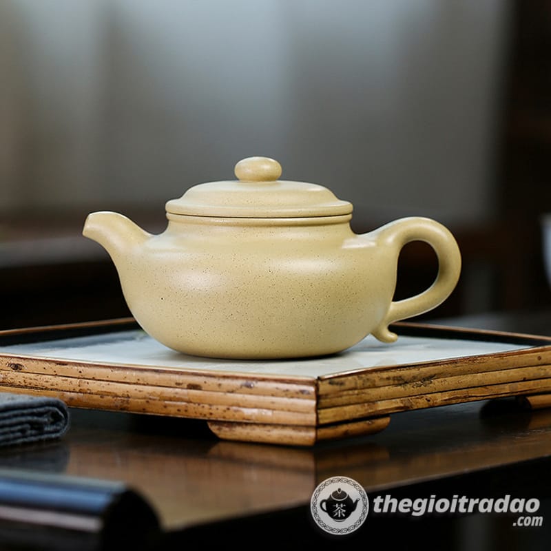 Ấm Tử Sa Phỏng Cổ Bổn Sơn Lục Nê 300ml 12 am tu sa phong co bon son luc ne 300ml-