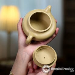 Ấm Tử Sa Phỏng Cổ Bổn Sơn Lục Nê 300ml 8 am tu sa phong co bon son luc ne 300ml--10