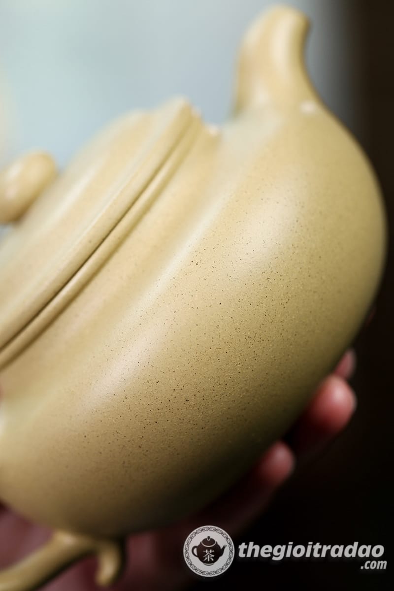 Ấm Tử Sa Phỏng Cổ Bổn Sơn Lục Nê 300ml 17 am tu sa phong co bon son luc ne 300ml--11