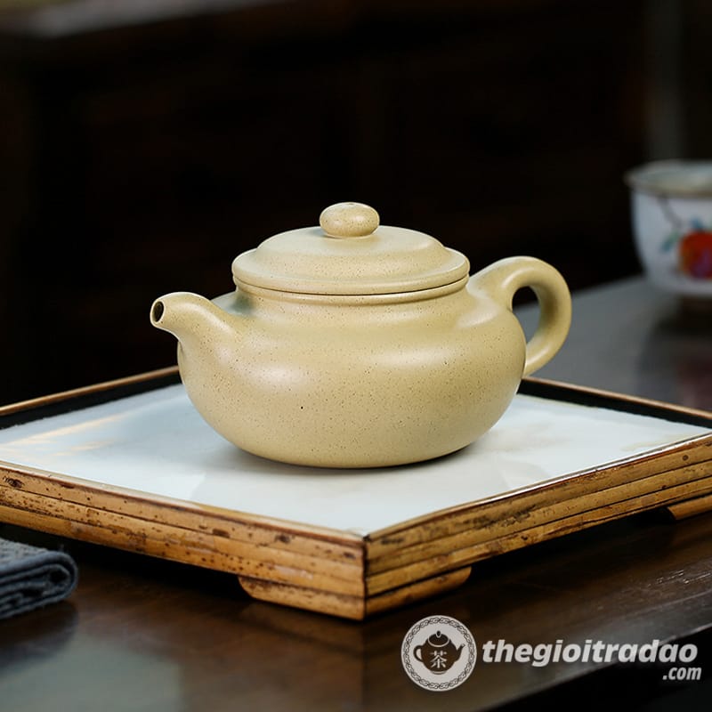 Ấm Tử Sa Phỏng Cổ Bổn Sơn Lục Nê 300ml 14 am tu sa phong co bon son luc ne 300ml--8