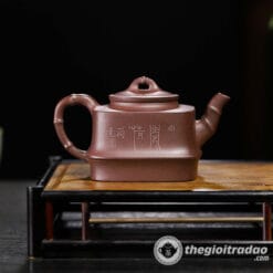 Ấm Tử Sa Tứ Phương Trúc Đoạn Tử Nê 220ml 6 am tu sa tu phuong truc doan tu ne 220ml--5