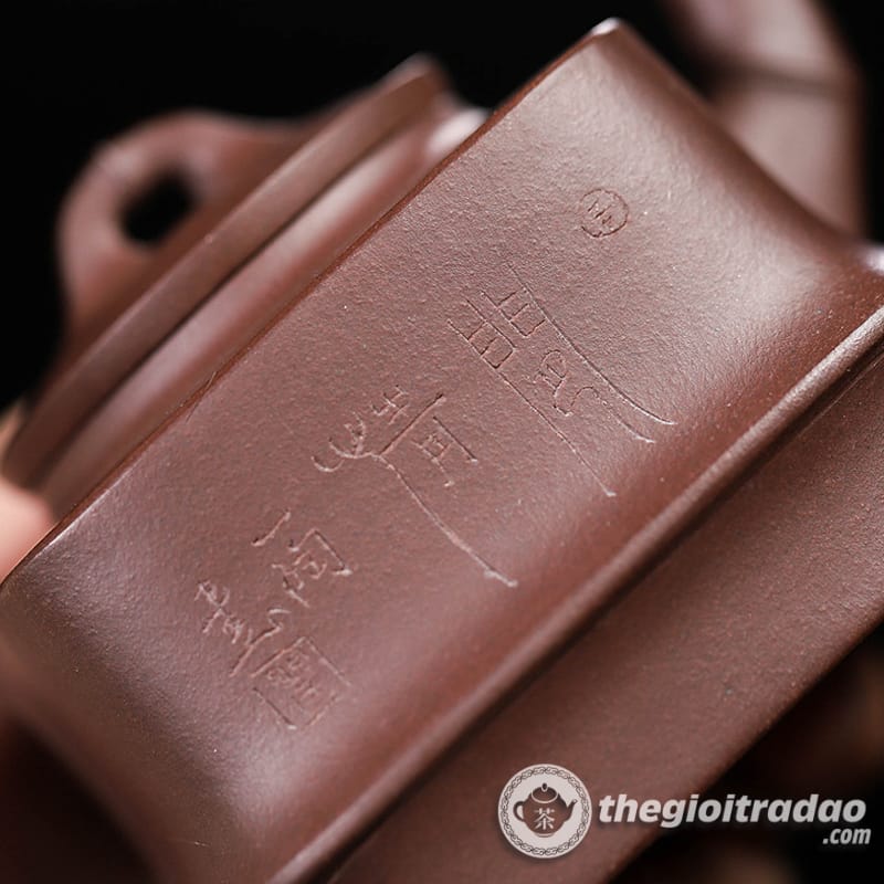 Ấm Tử Sa Tứ Phương Trúc Đoạn Tử Nê 220ml 14 am tu sa tu phuong truc doan tu ne 220ml--9