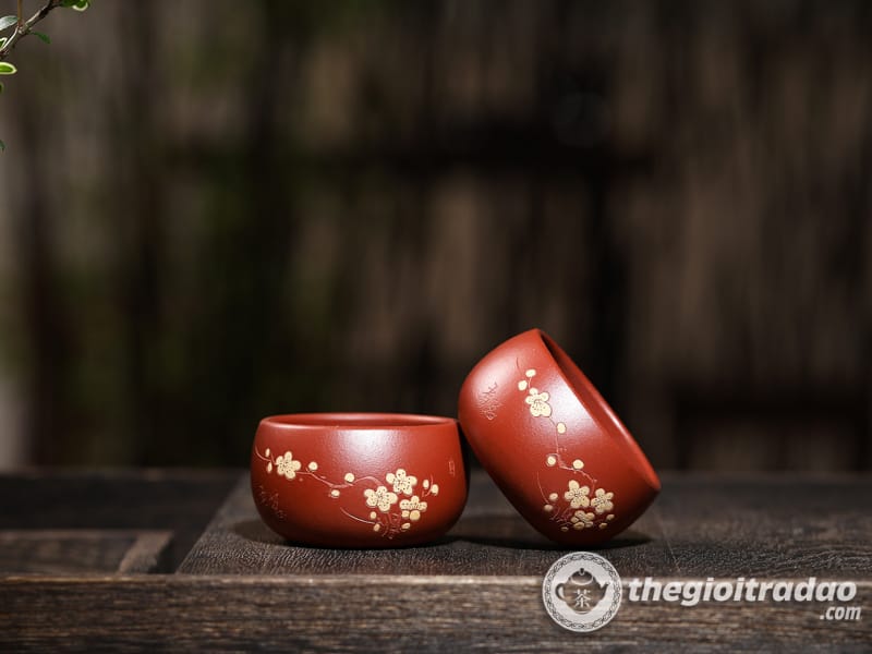 Chén Tử Sa Mai Hoa Bôi Đại Hồng Bào 50ml 11 chen tu sa mai hoa boi dai hong bao 50ml-1173347591-11