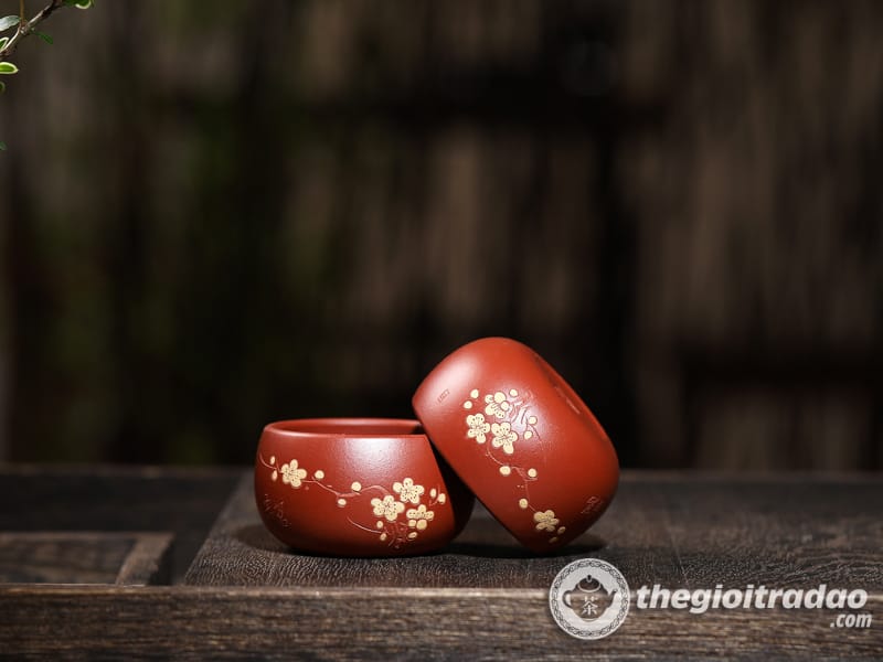 Chén Tử Sa Mai Hoa Bôi Đại Hồng Bào 50ml 12 chen tu sa mai hoa boi dai hong bao 50ml-1173347591-12