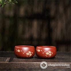 Chén Tử Sa Mai Hoa Bôi Đại Hồng Bào 50ml 6 chen tu sa mai hoa boi dai hong bao 50ml-1173347591