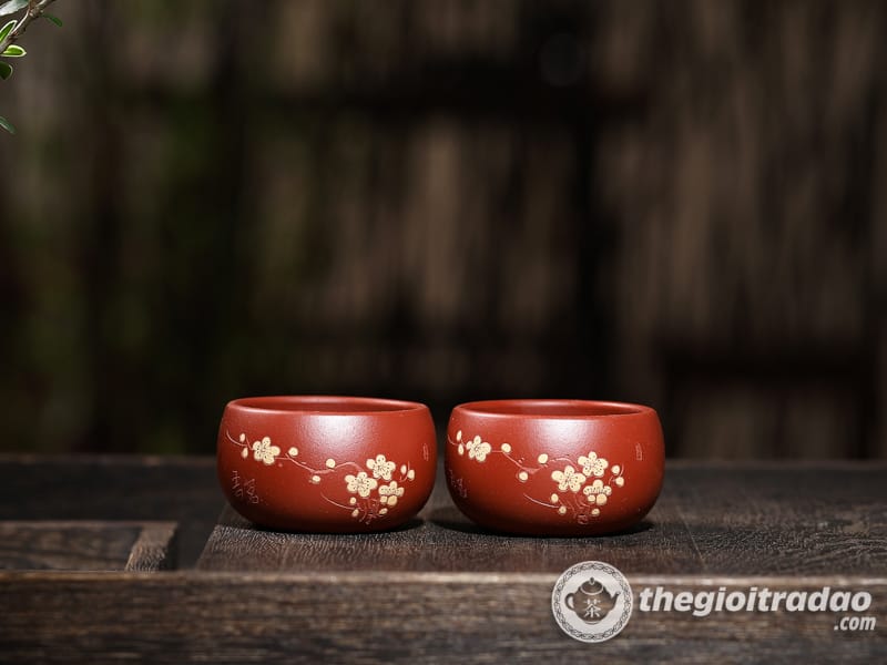 Chén Tử Sa Mai Hoa Bôi Đại Hồng Bào 50ml 10 chen tu sa mai hoa boi dai hong bao 50ml-1173347591-6