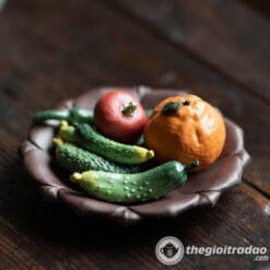 Thuyền Trà Dưỡng Ấm Tử Sa Liên Hoa, Đĩa Kê Ấm Chén Tử Sa 7 thuyen tra duong am tu sa lien hoa, dia ke am chen gom tu sa-