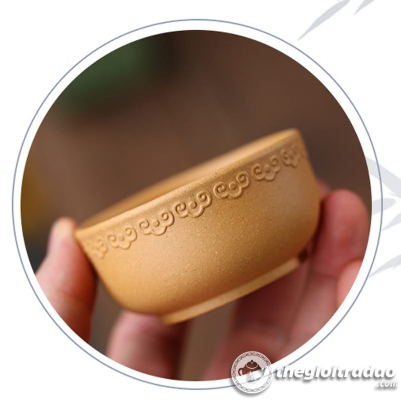 Bộ Chén Uống Trà Tử Sa Tường Vân Bôi 50ml 10 Bo chen uong tra tu sa tuong van boi 50ml-