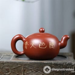 Ấm Tử Sa Nhất Lạp Châu Đại Hồng Bào 350ml 6 am tu sa nhat lap chau dai hong bao 350ml-