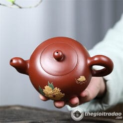 Ấm Tử Sa Nhất Lạp Châu Đại Hồng Bào 350ml 7 am tu sa nhat lap chau dai hong bao 350ml--2