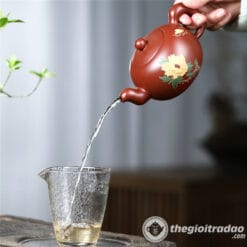 Ấm Tử Sa Nhất Lạp Châu Đại Hồng Bào 350ml 8 am tu sa nhat lap chau dai hong bao 350ml--3