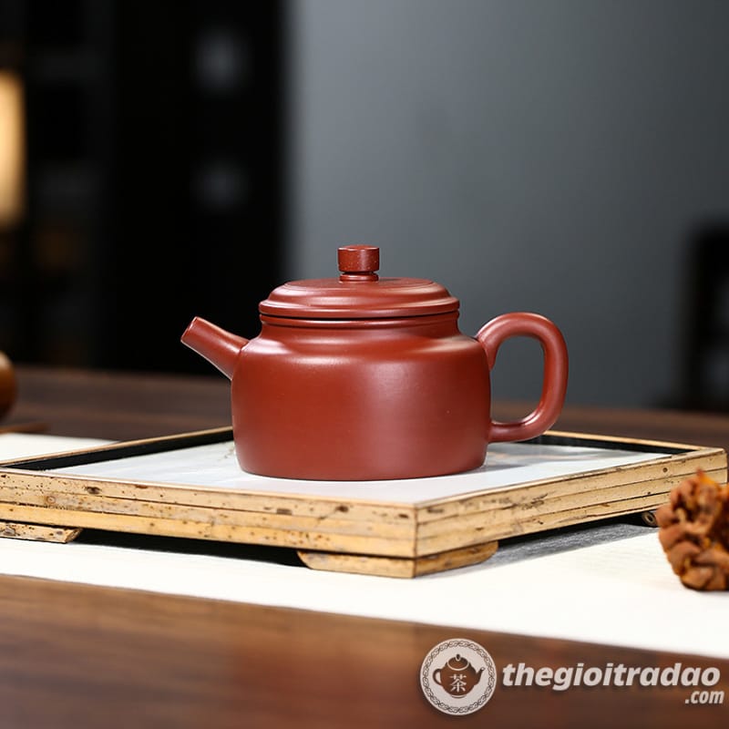 Bộ Ấm Trà Tử Sa Đức Chung Đại Hồng Bào 230ml 13 bo am tra tu sa duc chung dai hong bao 230ml--12