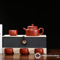 Bộ Ấm Trà Tử Sa Đức Chung Đại Hồng Bào 230ml 6 bo am tra tu sa duc chung dai hong bao 230ml--6