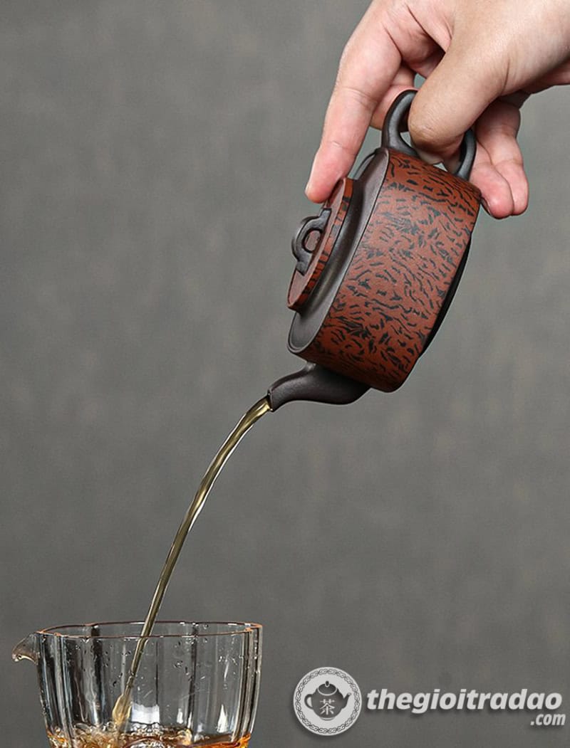 Ấm Tử Sa Tứ Phương Thanh Vận Hắc Nê 240ml 21 am tu sa tu phuong thanh van hac ne 240ml--14