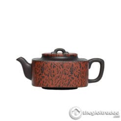 Ấm Tử Sa Tứ Phương Thanh Vận Hắc Nê 240ml 9 am tu sa tu phuong thanh van hac ne 240ml--4