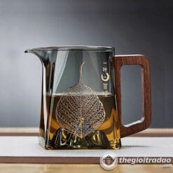 Tong tra thuy tinh can go hoa tiet la bo de 300ml--13