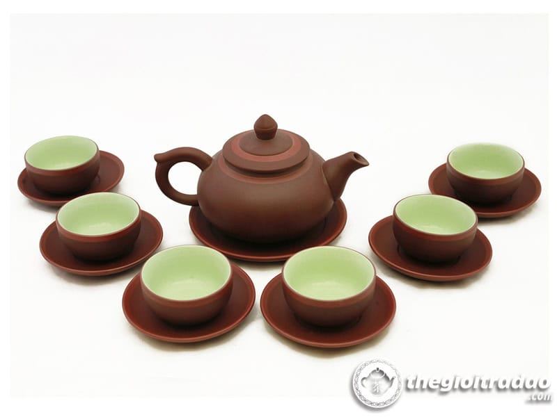 Ấm Tử Sa Bát Tràng: Nên Mua Hay Không? Ưu & Nhược Điểm Chi Tiết 1 Bộ ấm chén tử sa Bát Tràng