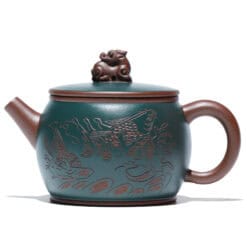 Ấm Tử Sa Nghi Hưng Long Ngõa Tử Nê 280ml 7 am tu sa nghi hung long ngoa tu ne 280ml-