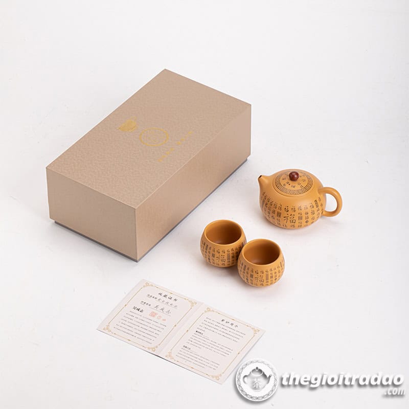 Bộ Ấm Trà Tử Sa Tây Thi Bách Phúc Đoạn Nê 200ml 24 bo am tra tay thi bach phuc doan ne 200ml--20