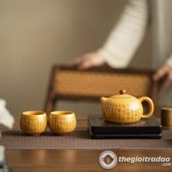 Bộ Ấm Trà Tử Sa Tây Thi Bách Phúc Đoạn Nê 200ml 7 bo am tra tay thi bach phuc doan ne 200ml--7