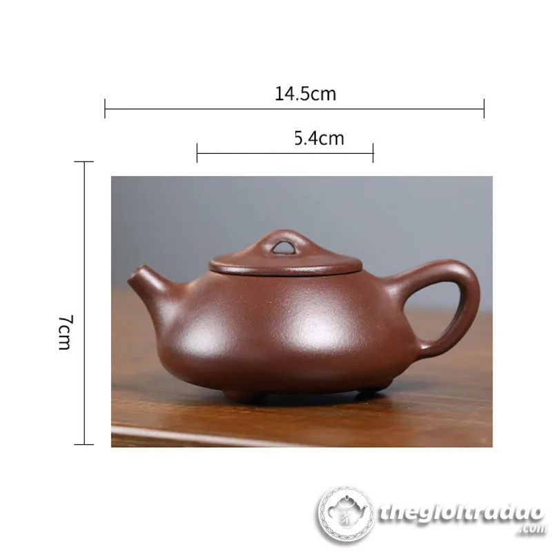 Bộ Ấm Trà Tử Sa Thạch Biều Tử Nê 240ml 10 bo am tu sa nghi hung thach bieu tu ne 240ml--19