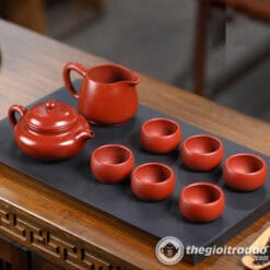 Bộ Ấm Trà Tử Sa Phỏng Cổ Đại Hồng Bào 250ml 5 bo am tu sa phong co dai hong bao 250ml--18
