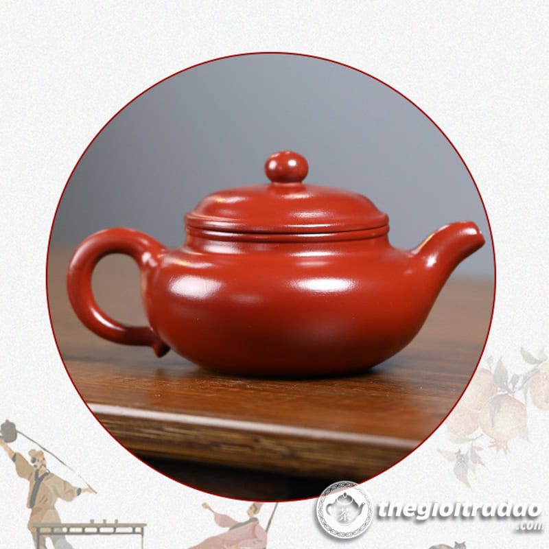 Bộ Ấm Trà Tử Sa Phỏng Cổ Đại Hồng Bào 250ml 15 bo am tu sa phong co dai hong bao 250ml--5
