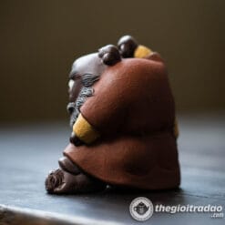 Tượng Gốm Tử Sa Chung Quỳ Phục Ma Trang Trí Bàn Trà 6 Tuong gom tu sa chung quy phuc ma trang tri ban tra--2