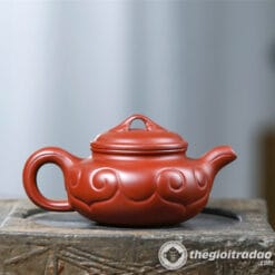 Ấm Tử Sa Phỏng Cổ Như Ý Đại Hồng Bào 200ml 6 am tu sa phong co nhu y dai hong bao 200ml--3