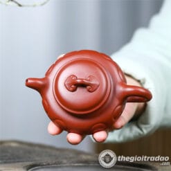 Ấm Tử Sa Phỏng Cổ Như Ý Đại Hồng Bào 200ml 7 am tu sa phong co nhu y dai hong bao 200ml--4