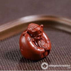 Tượng Thần Tiền Gốm Tử Sa Phong Thủy, Trang Trí Bàn Trà 6 tuong than tien gom tu sa phong thuy, trang tri ban tra--3