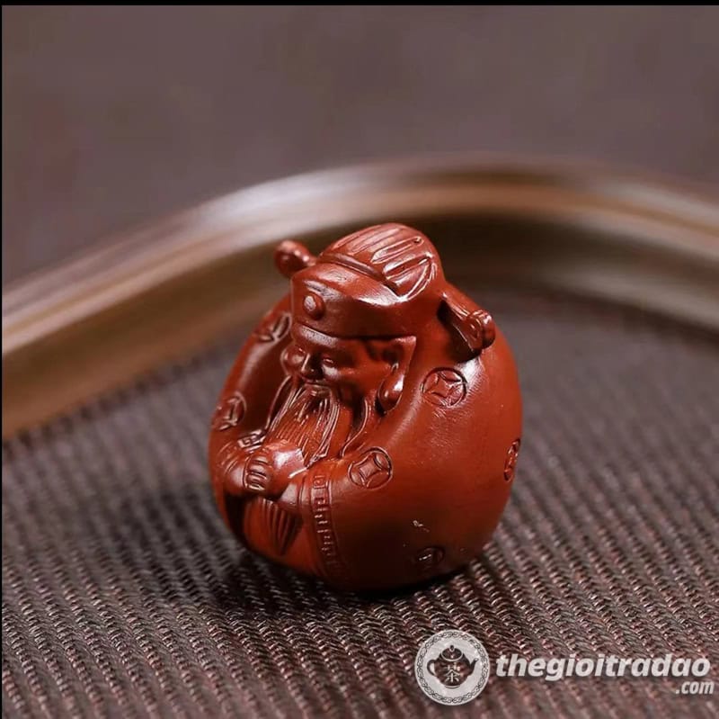 tuong than tien gom tu sa phong thuy, trang tri ban tra--5