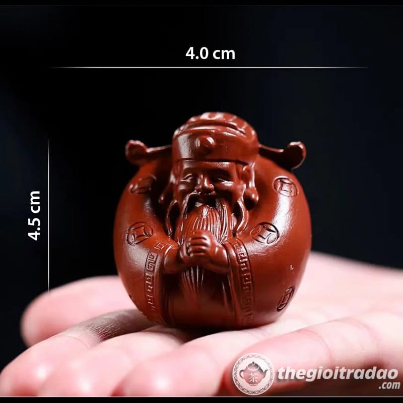 Tượng Thần Tiền Gốm Tử Sa Phong Thủy, Trang Trí Bàn Trà 13 tuong than tien gom tu sa phong thuy, trang tri ban tra--6
