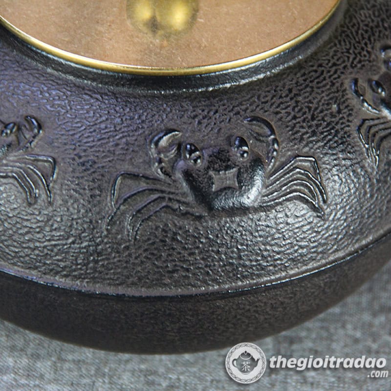 Bộ Bếp Điện Ấm Gang Tetsubin Quai Đồng Đun Nước Pha Trà 13 Bo bep dien am gang tetsubin quai dong dun nuoc pha tra--6