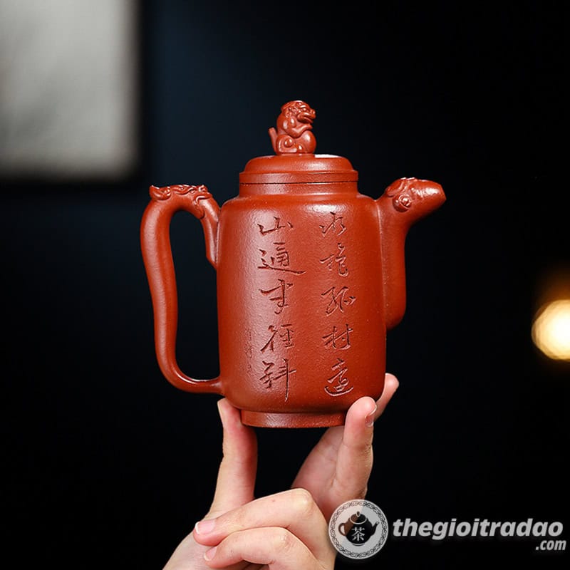 Ấm Tử Sa Cấp Trực Sơn Cảnh Giáng Pha Nê 320ml 20 am tu sa cap truc son canh giang pha ne 320ml--15