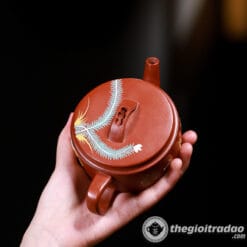 Ấm Tử Sa Hán Ngõa Phượng Hoàng Đại Hồng Bào 240ml 5 am tu sa han ngoa phuong hoang dai hong bao 240ml--2