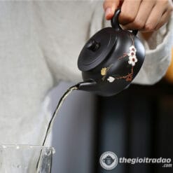 Ấm Tử Sa Tỉnh Lan Ám Hương Hắc Nê 210ml 8 am tu sa tinh lan diep huong hac ne 210ml-1878965024-4