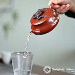 Ấm Tử Sa Tùng Mai Biển Cổ Đại Hồng Bào 300ml 6 am tu sa tung mai bien co dai hong bao 300ml--4