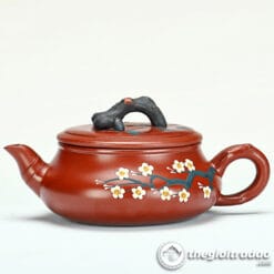 Ấm Tử Sa Tùng Mai Biển Cổ Đại Hồng Bào 300ml 7 am tu sa tung mai bien co dai hong bao 300ml--5