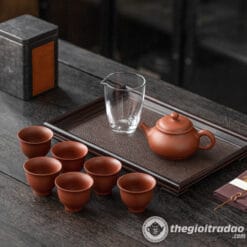 Bộ Ấm Trà Tử Sa Nghi Hưng Phan Hồ 220ml 5 bo am tra tu sa nghi hung phan ho 220ml--3