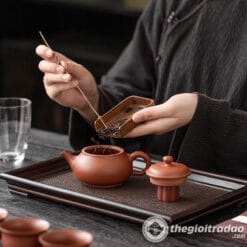 Bộ Ấm Trà Tử Sa Nghi Hưng Phan Hồ 220ml 6 bo am tra tu sa nghi hung phan ho 220ml--4