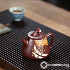 Ấm Tử Sa Cao Thạch Biều Hương Diệp Tử Nê 250ml 7 am tu sa cao thach bieu huong diep tu ne 280ml2024--8