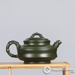 Ấm Tử Sa Song Tuyến Trúc Cổ Lục Nê 250ml 6 am tu sa song tuyen truc co luc ne 250ml2024--2