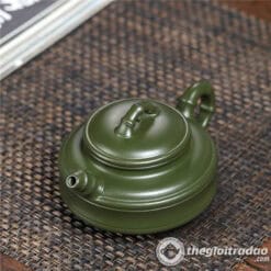 Ấm Tử Sa Song Tuyến Trúc Cổ Lục Nê 250ml 7 am tu sa song tuyen truc co luc ne 250ml2024--3